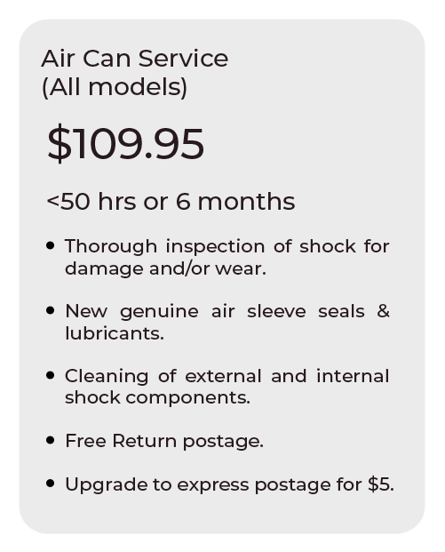 Air Can Service (All Models)